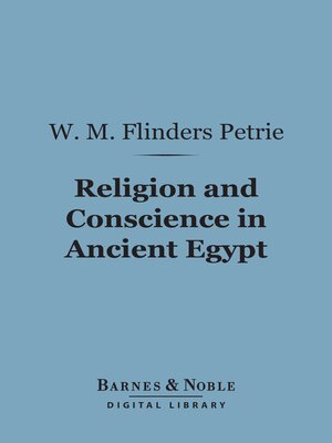 cover image of Religion and Conscience in Ancient Egypt (Barnes & Noble Digital Library)